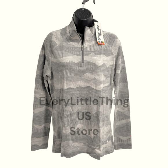 Nw Smartwool Merino 250 Base Layer Womens XL 1/4 Zip Classic Thermal Merino Wool - Picture 3 of 10